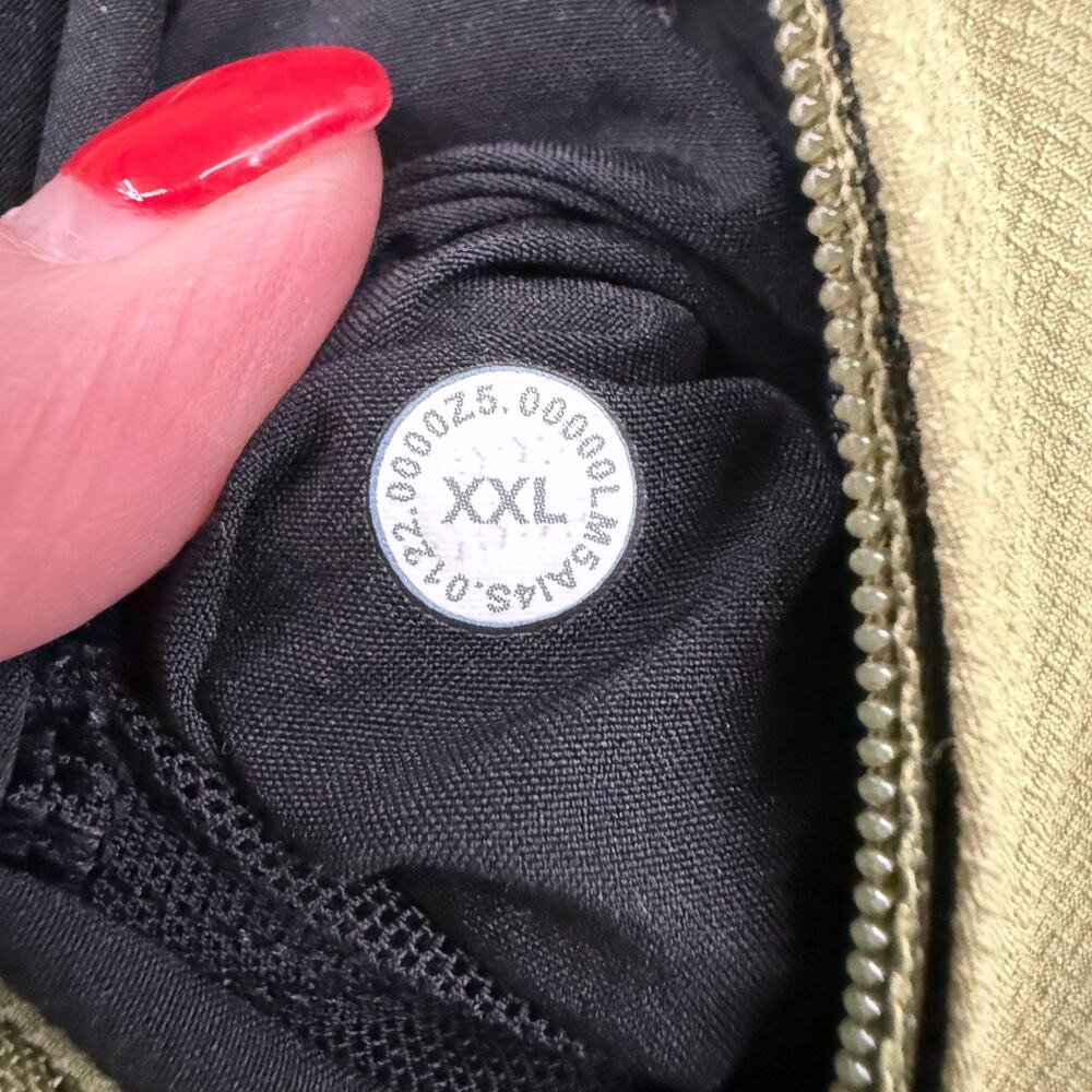 Lululemon Mens Cargo Jogger Pants Size XXL Green Drawstring Waist Athletic Tech - Picture 11 of 12